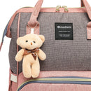 Bolsa Mochila Maternidade Madami Multifuncional Espaçosa Gancho Carrinho