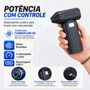 130000RPM TMini Turbo Jet Fan Poderosa Velocidade Do Vento 35 M/s Ventilador De Jato De Alta Potência