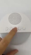 Máquina de Ruído Branco Infantil - Aparelho de Som para Dormir, Luz Noturna USB, Ideal para Bebês e Relaxamento
