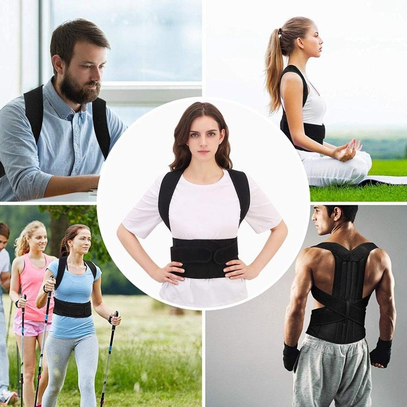 Corretor Postura Cinta Postural Para Coluna Corrigir Postura Protetor Lombar Corretor