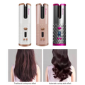 Modelador de cabelo automático sem fio com bateria recarregável de cerâmica embutida Alex
