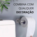 Porta Rolo de Papel Higiênico em Aço Inoxidável
