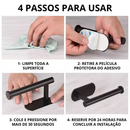 Porta Rolo de Papel Higiênico em Aço Inoxidável