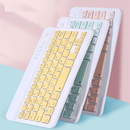 Kit Teclado e Mouse Sem Fio Bluetooth Colorido Macaron Para PC iPad Tablet Notebook