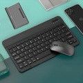 Kit Teclado e Mouse Sem Fio Bluetooth  Compatível com Android iOS e Windows