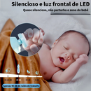 Cortador de unhas elétrico para bebês, crianças pequenas, crianças e adultos com caixa, rosa/azul