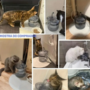 Bebedouro Dispensador Distribuidor de Água Elétrico Inteligente para Gatos Cães Pet