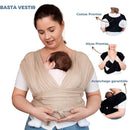 SLING DE VESTIR, LITTLE BENI, CANGURU CARREGADOR DE BEBÊ, WRAP SLING