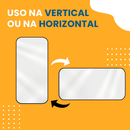 Espelho Orgânico Retangular 53x110cm Grande Moderno Decorativo Para Parede Sala Quarto Banheiro