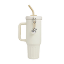 Garrafa Térmica De água 1200ml 1200ml Copo Chaveiro com Tampa e Canudo