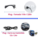 Marmita Elétrica Veicular Bivolt P/ Carro Casa Taxi Uber Caminhão 12V 24V 110V 220V C