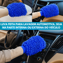 Kit 10 Peças Lavagem Automotiva Esponja + Escova de Pneu + Flanela + Aplicador de Cera + Luva Microfibra + Kit Pincel