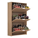 Sapateira Vertical com Portas Organizadoras Armário Multiuso Decorativo Sala Quarto e Hall Entrada