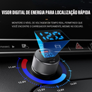 Carregador Veicular Turbo 87.5W USB-C USB-A Carregamento rápido Metal aeronáutico TIPO C