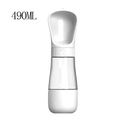 Garrafa De Água Portátil Para Gatos Cães E Dispensador Multifuncional 490ML 2 Em 1