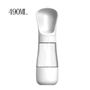 Garrafa De Água Portátil Para Gatos Cães E Dispensador Multifuncional 490ML 2 Em 1