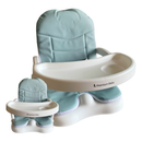 Cadeira de Alimentação bebe Cadeirinha de Refeição Infantil Para Bebê Portátil Cloud Bege Fox Premium Baby 0 à 15 Kg.