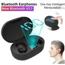Fone de Ouvido Bluetooth 5.1 Sem Fio Case Com Display Digital Android e IOS