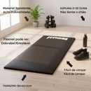 Colchonete Academia Roda Abdominal Elastico Funcional Corda de Pular Treino em Casa Atividade Fisica Musculação