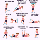 Colchonete Academia Roda Abdominal Elastico Funcional Corda de Pular Treino em Casa Atividade Fisica Musculação