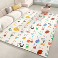 Tapete para Bebê Antiderrapante 2m x 1.8m - Tatame Infantil com Dupla Face