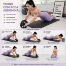 Roda De Exercícios Abdominal Treino Lombar Funcional Fitness Saúde Bem Estar Academia Casa Emagrecimento Envio Rápido
