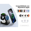 BASIKE Suporte De Carregadores 3 Em 1 Sem Fio Para iPhone Mini Magnético Carregamento Estação