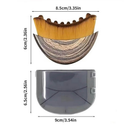 Escova De Massagem De Drenagem Linfática Ergonômica Macia Para Contorno Facial E Mandíbula escova lifting facial