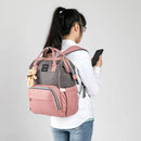 Bolsa Mochila Maternidade Madami Multifuncional Espaçosa Gancho Carrinho