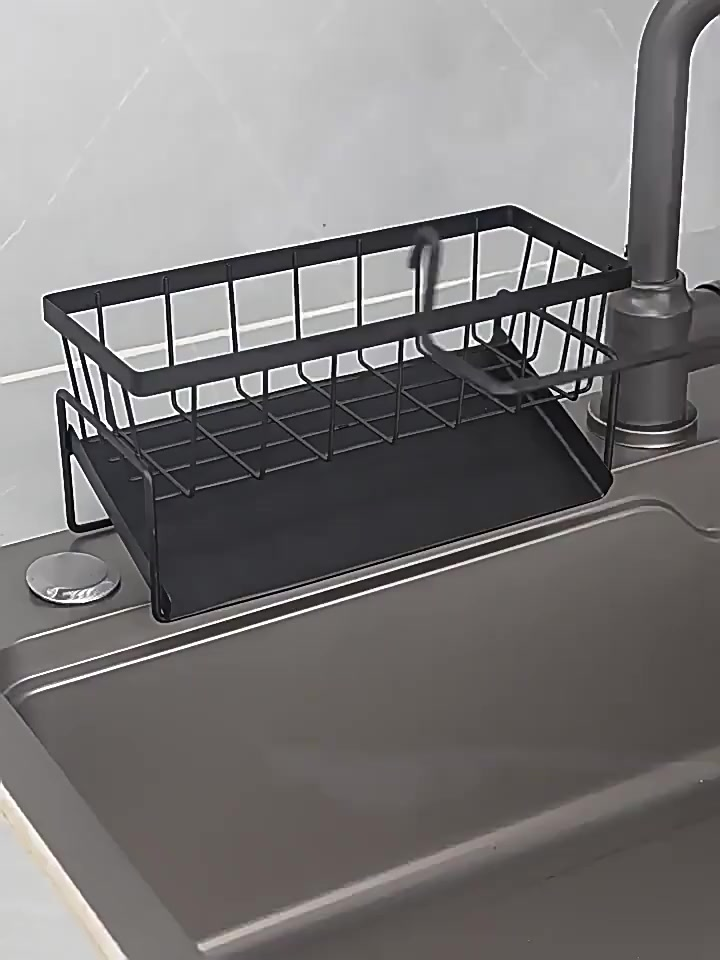 Alumínio Escorredor Armazenamento De Cozinha Rack De Toalhas Esponja Drenagem De Sabonete Prateleira