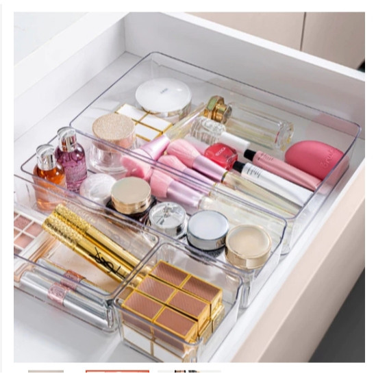 Kit Organizador Premium com 7 Peças em acrílico