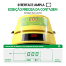 Máquina De Pular Corda Automática Contador Inteligente com Controle Remoto e 10 Velocidades