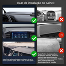 Suporte Magnético 360° para Celular Carro, Base a Vácuo Ajustável, Dobrável Universal e Seguro