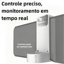 Aquecedor Sem Fio Regulável para Mamadeiras, Mantém Leite Morno em Qualquer Lugar com Display Digital