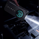 Compressor de Ar Portátil Digital Recarregável Inflador Pneu Carro Moto Bike USB LED